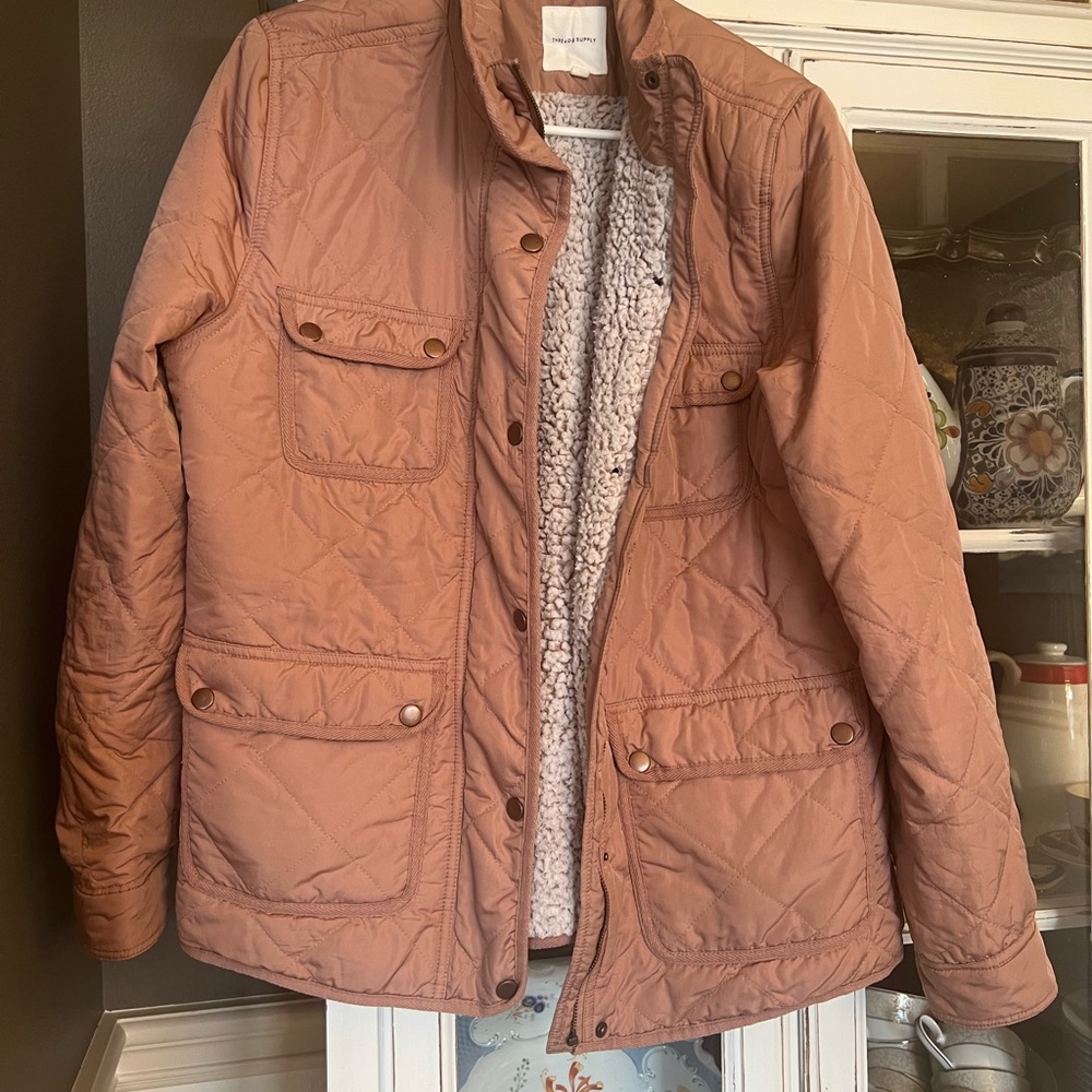 Thread & Supply Quilted Utility Jacket - image 2